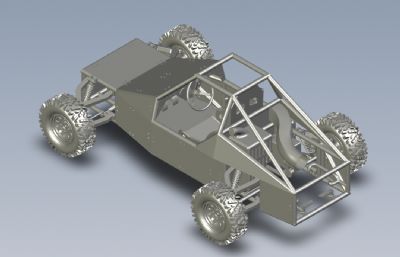 沙漠赛车,拉力赛车solidworks模型