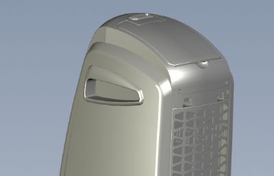 ES800智能冷风机solidworks模型