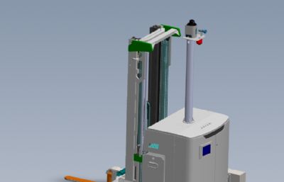 1.5吨叉车solidworks模型