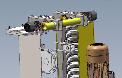 16T电动葫芦solidworks模型