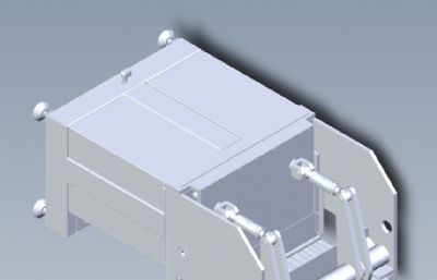 气动折弯机solidworks模型