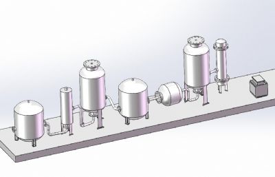 制氮机solidworks模型