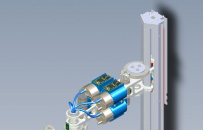 SCARA四轴机械臂solidworks模型