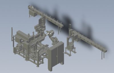 REVA汽车转换器组装设备solidworks模型