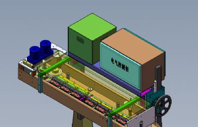 封口热合机solidworks模型