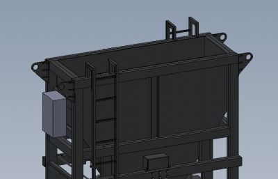 混凝土搅拌机solidworks模型