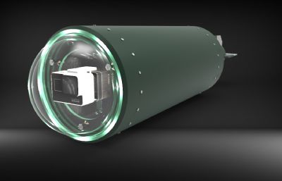 水下无人拍摄器,下潜器solidworks模型