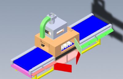 UV固化炉solidworks模型