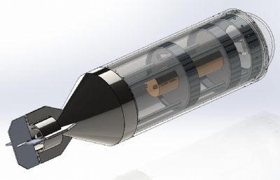 水下无人拍摄器,下潜器solidworks模型