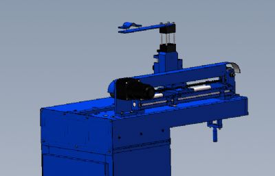 300MM直缝焊机solidworks模型