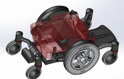 电动车驱动器solidworks模型