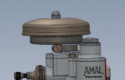 感应化油器solidworks模型