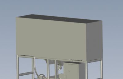 四轴小车床solidworks模型