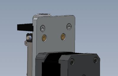 进给机构solidworks模型