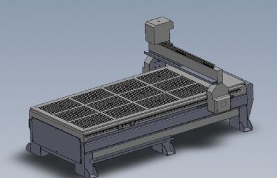 玻璃切割机solidworks模型