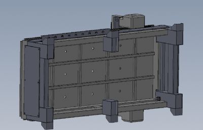 玻璃切割机solidworks模型