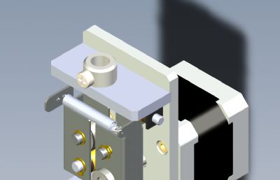 进给机构solidworks模型