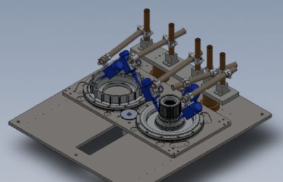 离合器润滑机solidworks模型