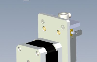 进给机构solidworks模型