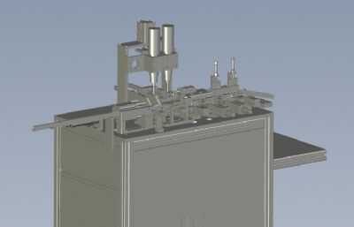 连接器自动组装螺丝机solidworks模型