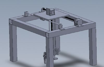 DOF笛卡尔机器人solidworks模型