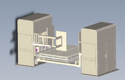 带称重功能的重载型板链线设备solidworks模型