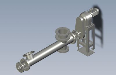 螺杆进料器step模型