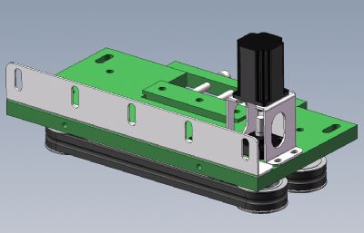 自动弯管机进料器solidworks模型