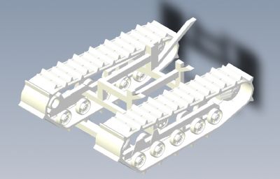 solidworks履带车底盘