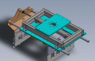 码垛夹爪solidworks模型