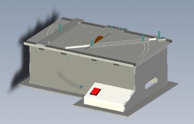 圆锯机,自动切割成型锯床solidworks模型