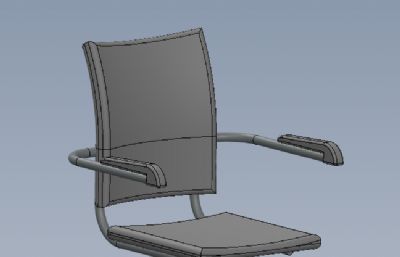 普通办椅子solidworks模型