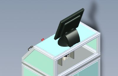 平面度检测机solidworks模型