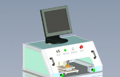 平面度检测机solidworks模型