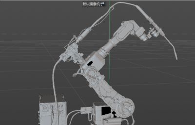 焊接机器人,机械臂OBJ模型