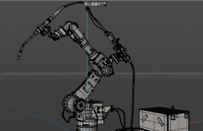 焊接机器人,机械臂OBJ模型