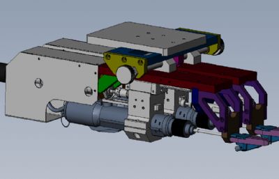 双头锁螺丝组件solidworks模型