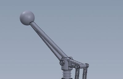 手动压台solidworks模型