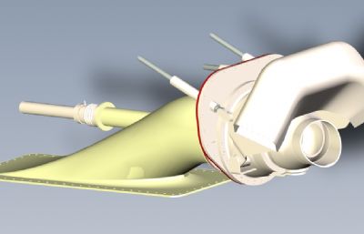 船舶喷水推进器solidworks模型