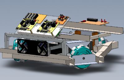 全方位移动机器人solidworks模型