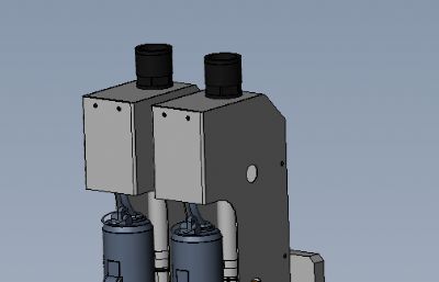 双头锁螺丝组件solidworks模型