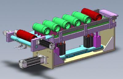 上料机构solidworks模型