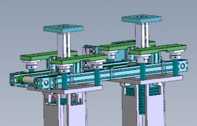 上下托盘组件solidworks模型