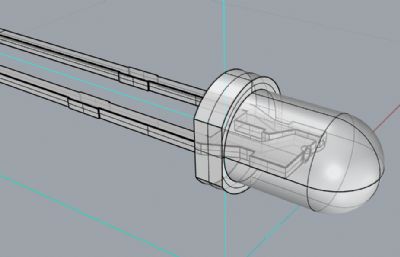 led灯珠,二极管rhino模型