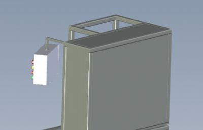 四轴自动贴标机solidworks模型