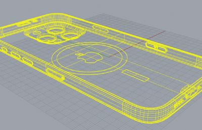 iPhone 16Pro Max手机外观3D模型