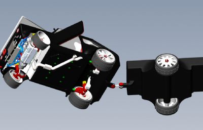 SXE汽车,托车solidworks模型