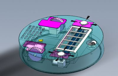 solidworks扫地机器人