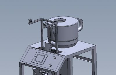 外包装袋热封真空包装机solidworks模型