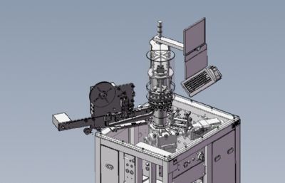 贴片三极管封装机solidworks模型